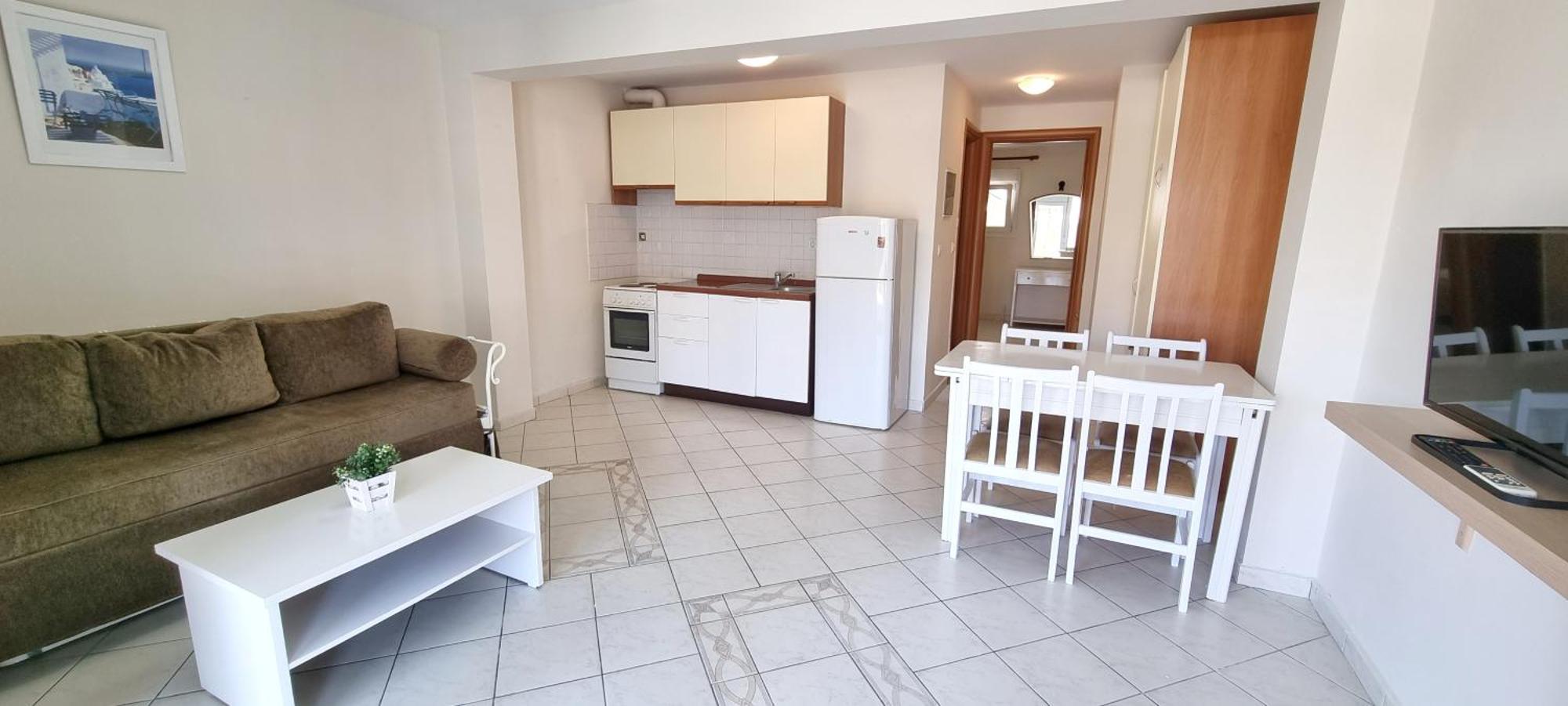 Bungalow White Apartments Polychrono Quarto foto
